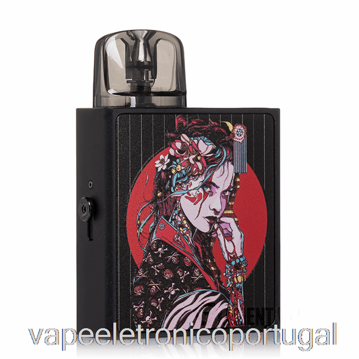 Vape Eletrônico Dovpo Vimizi Pod Kit Preto / Gueixa